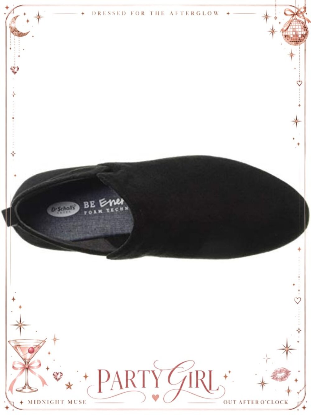 Women's Low Heel Slip On Ankle Bootie with Perforated Accents - Picture 4 of 6